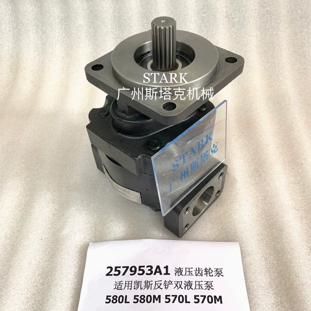257953A1 Гидравлический шестеренный насос для CASE экскаватор погрузчик 580L 580M 570L 570M насос