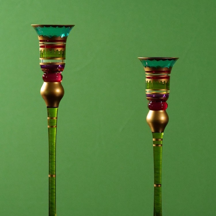 날씬한 촛대 컵 28cm + 25cm