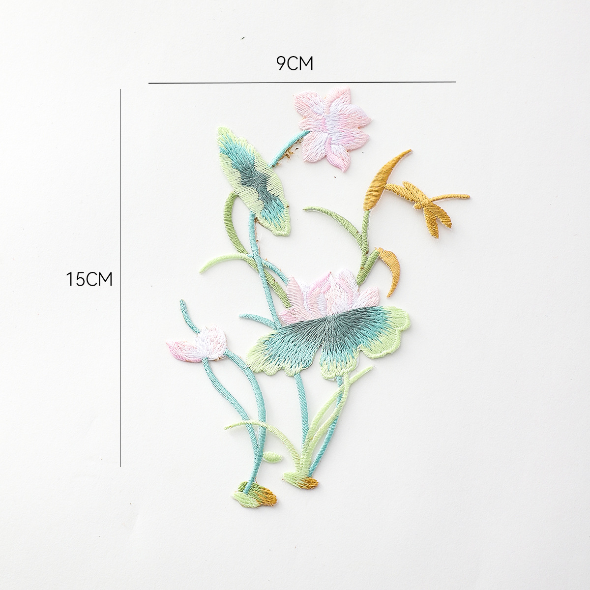 Nuevo bordado chino de siete colores de cordier de mediodía de otoño ornamentos de embalaje floral florista DIY materiales de embalaje floral artesanal