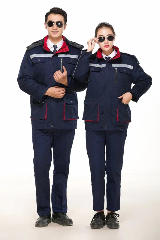 冬季棉服工作服棉衣劳保服可拆棉袄冷库防寒冬装工装防静电|undefined