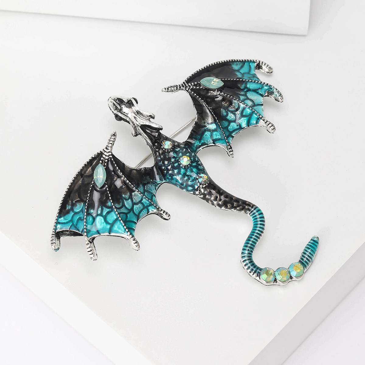 21g Weight Artificial Rhinestones Inlay Material Brooches Classification Banquet, Party, Street Occasion Alloy Material Animal Pattern Women's Gender Enamel Design Casual Style Casual Pin Animal Alloy Enamel Artificial Rhinestones Women's Brooches 6