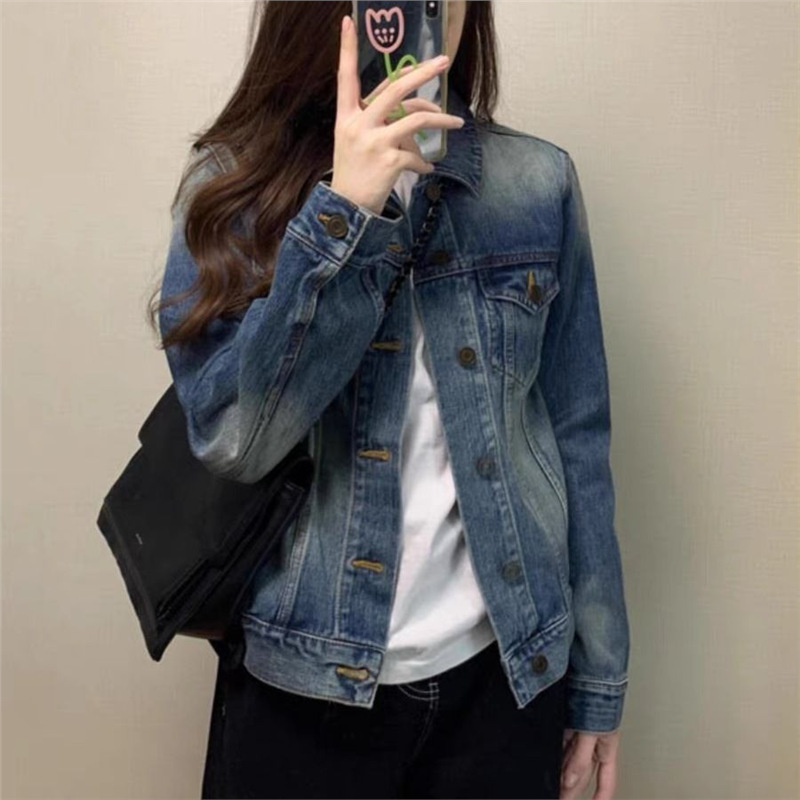 牛仔外套女2025年春秋季新款休闲韩系chic小个子上衣短款今年流行|undefined