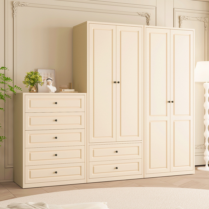 Household Iron Wardrobe Household Formaldehyde-Free Children's Wardrobe Bedroom Coat Cabinet Simple Storage Cabinet Storage Iron Cabinet