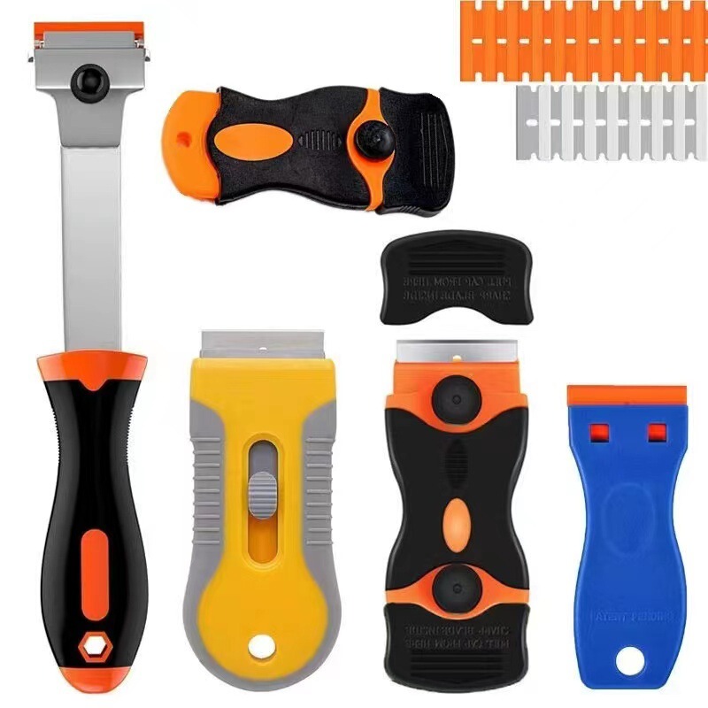 Multifunctional Double-Headed Small Shovel, Decontamination Extended Shovel, Glue Removal Small Scraper, Car Film Tool Cleaning Shovel