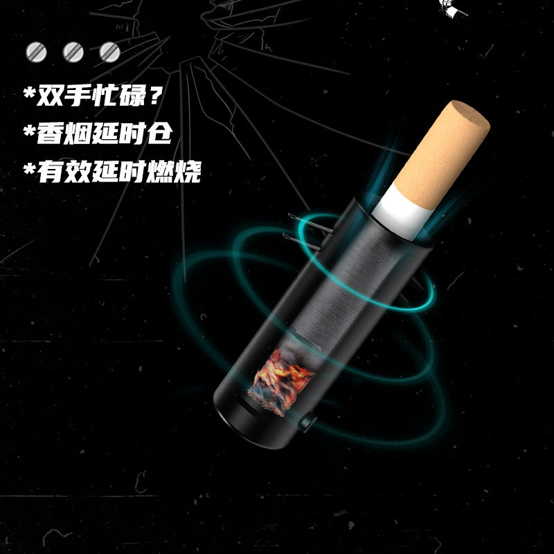 Creative intelligent ashtray purifier, high-end car air purifier for home use, removes secondhand smoke odor magic device