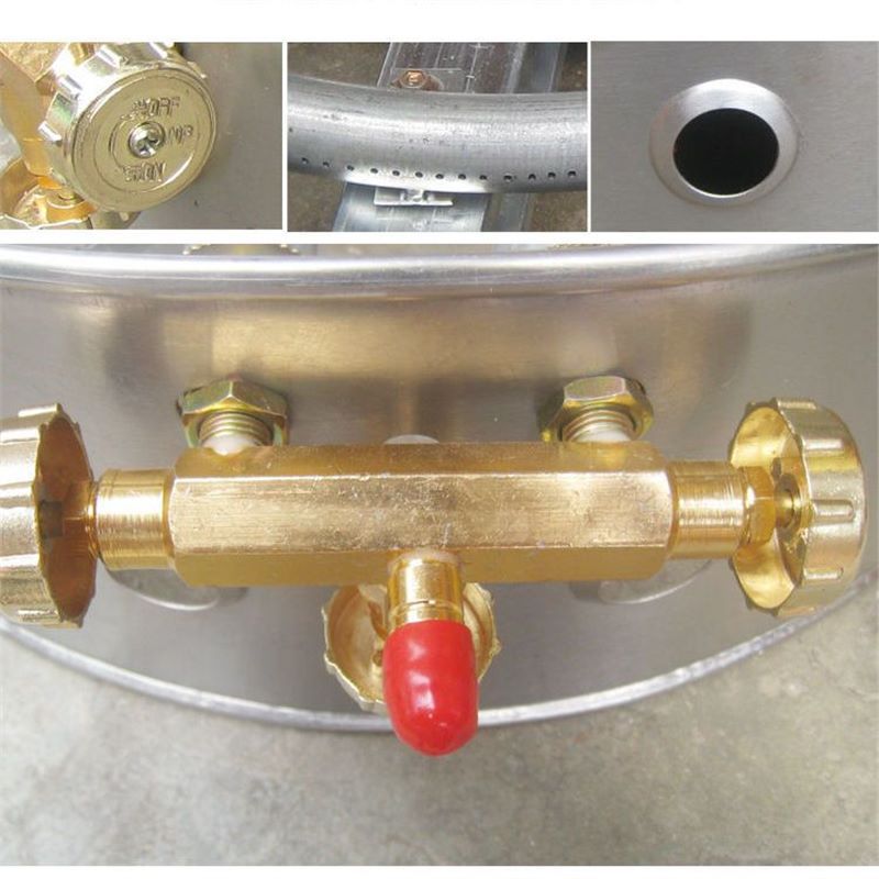 22 agujeros 26 agujeros 32 agujeros horno de hamburguesas de huevo de gas comercial máquina de hamburguesas de huevo máquina de hamburguesas de frijoles rojos