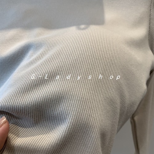  Ribbed Soft Autumn Long Sleeve Braided Yoga Top with Bare Feel High Elasticity Waist-Exposing Slimming Fitness Top