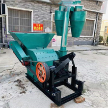 自动进料花生秧饲料粉碎机 蔬菜尾菜粉碎机 稻草秸秆喂猪粉糠机