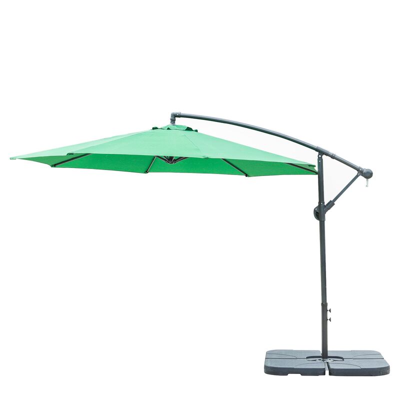 Banana Umbrella 3m Customizable Factory Online Order Taking Green Hot Selling 2023 Logo Customization