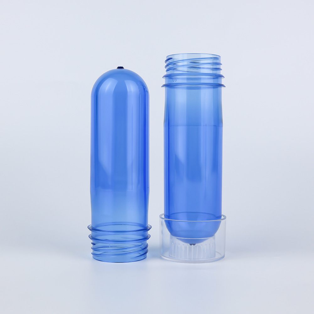 Fuente fábrica al por mayor 45mm calibre embrión de botella 95g embrión de cubo de agua mineral material de grado alimenticio embrión de cubo desechable