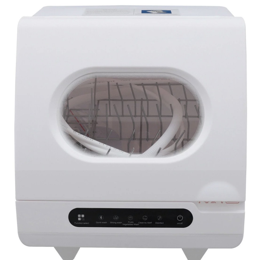 Lavadora de platos inteligente de escritorio sin instalación automática doméstica pequeña 110V cepillador de platos suministro directo de fabricantes de comercio exterior transfronterizos