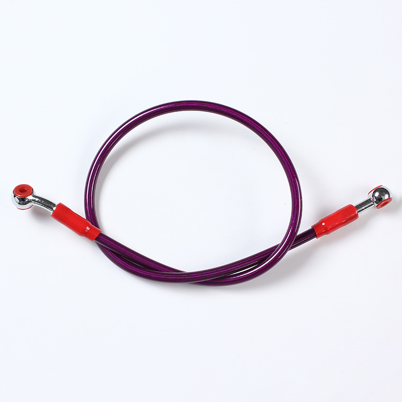 Motorcycle brake oil pipe hydraulic pipe modified Universal high pressure pipe steel wire hose