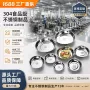定制幼儿园304不锈钢菜盘