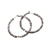 Серьги-кольца, небольшие серьги, легкий роскошный стиль, изысканный стиль