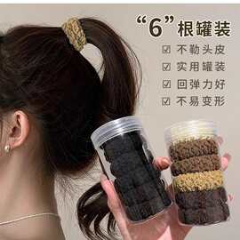 头绳橡皮筋新款高弹力耐用女生扎头发绳学生扎高马尾发圈麻花