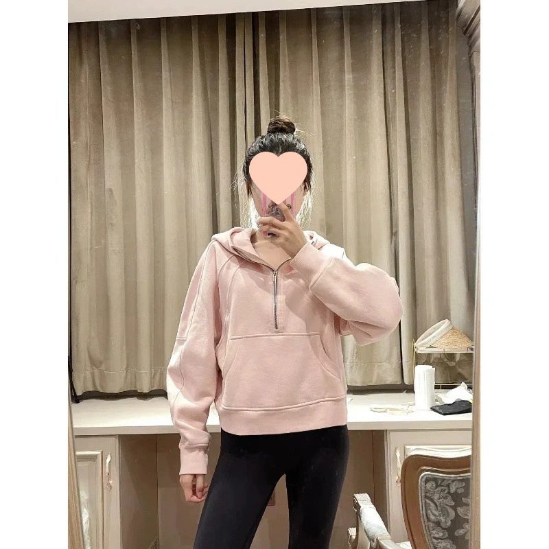 Black brace, autumn sweatshirt, jacket, sports hoody, slim fit, American style, tight