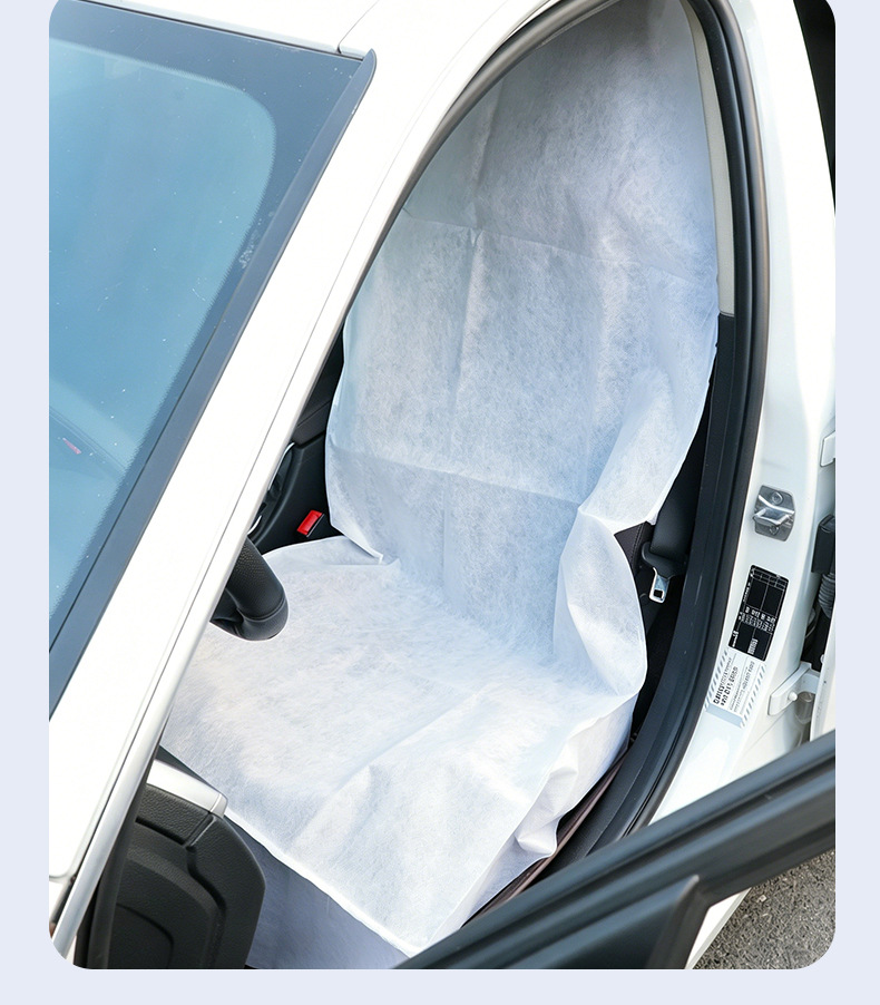Car Seat Cover Anti-Dirt Oxford Cloth Protective Cover Non-Woven Fabric Protective Cover Material Options Available 4S Store Waterproof and Oil-Proof Wholesale