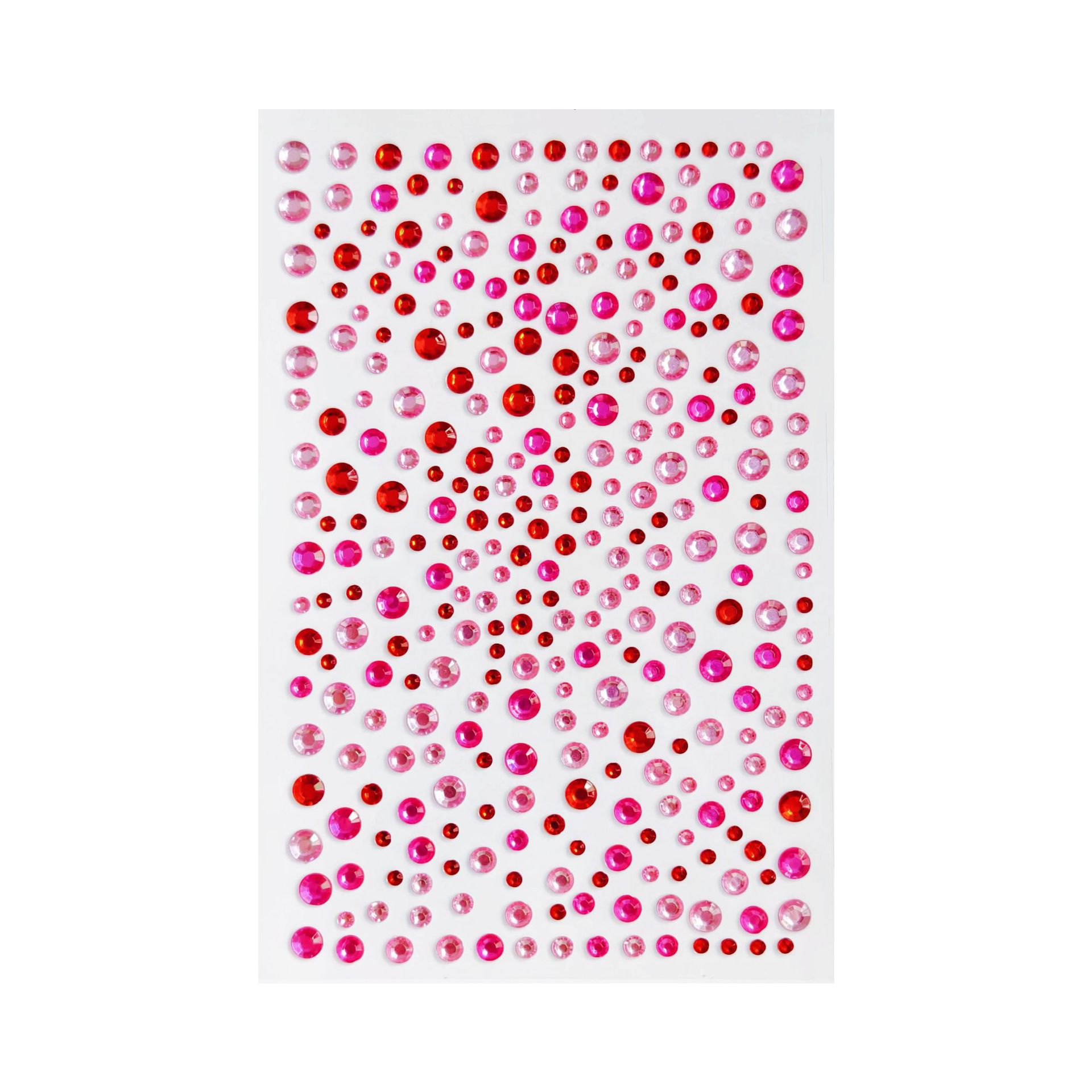 Gypsophila gradient red 325 diamonds (adhesive-backed diamonds)