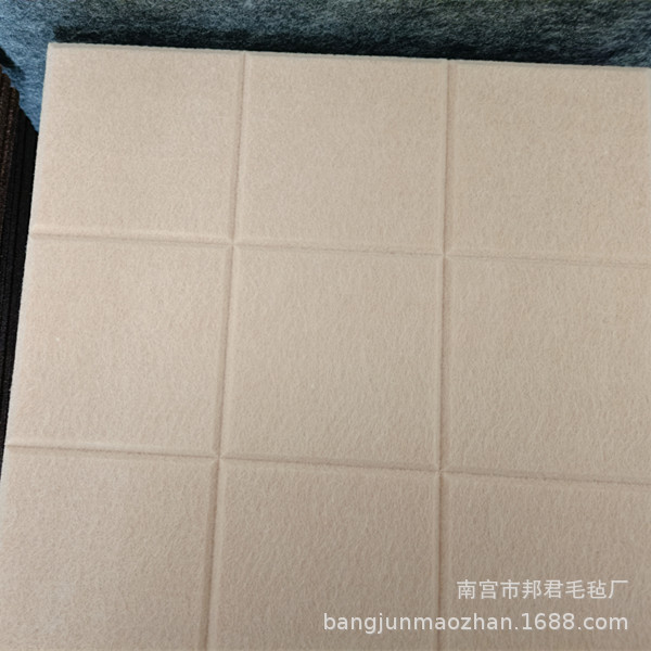 9mm grueso fieltro etiqueta de la pared nueve rejilla tablero de mensajes de Kindergarten trabaja tablero de exhibición de color DIY foto de la pared de fondo