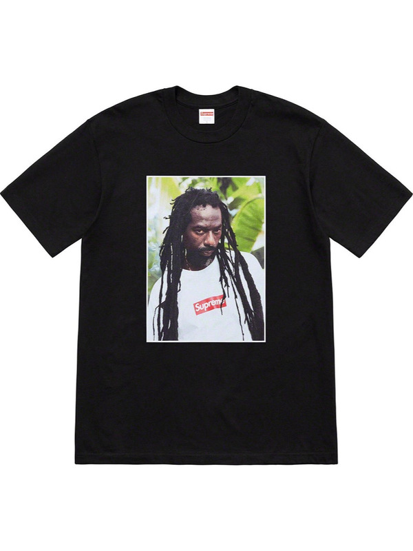 Dropshipping New American Street Fashion Brand Classic Printed Unisex Loose Versatile Letter T-Shirt in Black