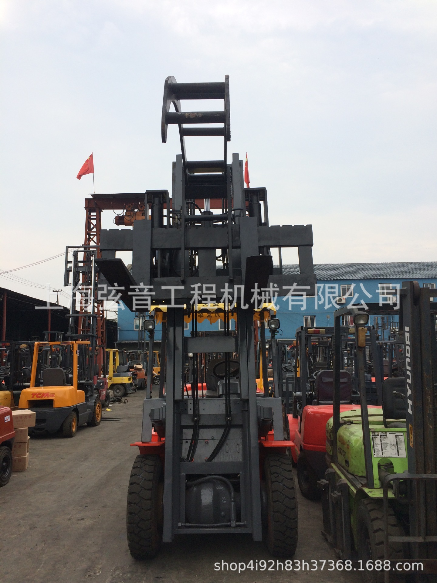 合力二手叉车供应 夹抱机属具叉车出售 各类纸卷夹软抱夹叉车