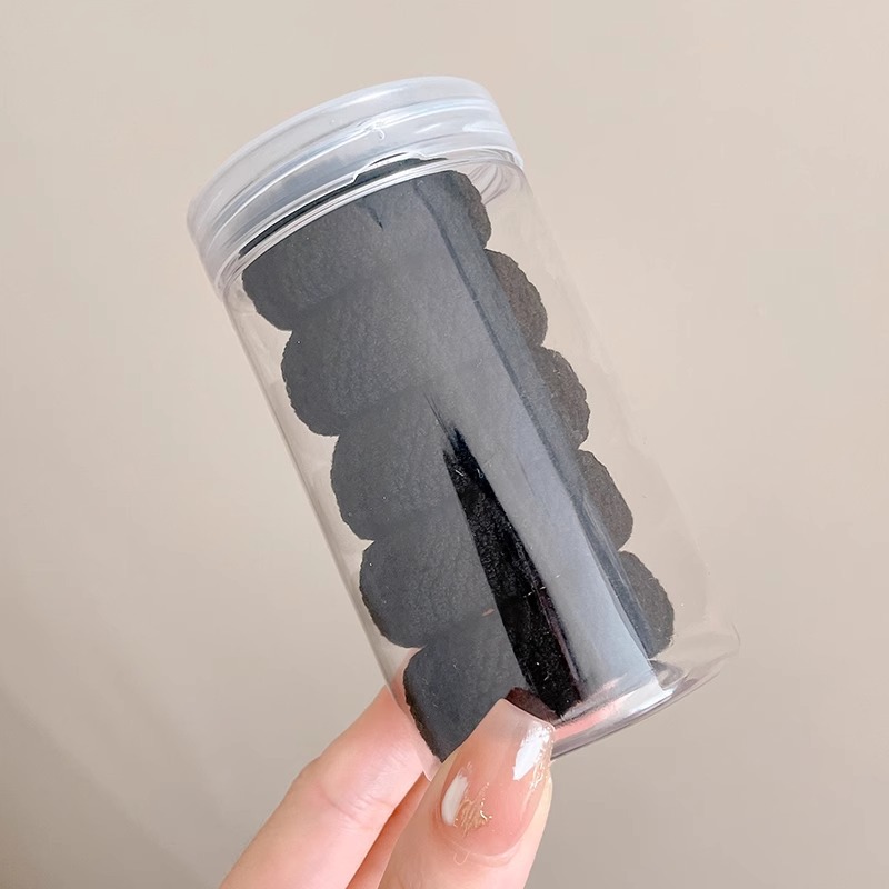 2025 nuevo estilo ensanchado, grueso y grueso, cuerda para el cabello, cabeza de bola para mujer, cuerda de cabeza de cola de caballo alta, banda elástica y duradera