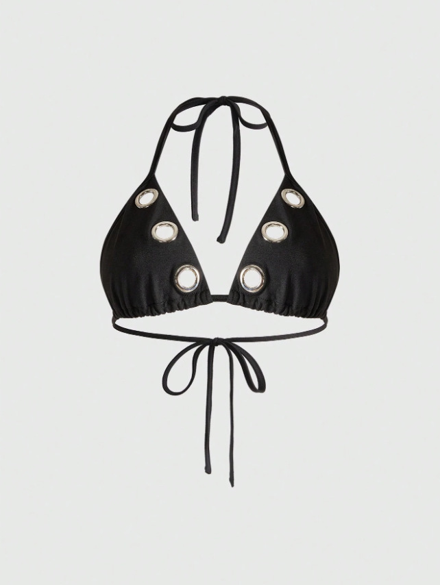 2026 verano de playa ropa de mujer sexy Y2K cross-border streetwear sexy correa de cuello bikini