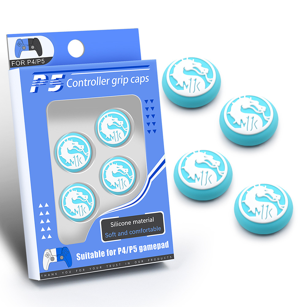 En stock PS5 mango Rocker Cap tapa de silicona PS5 juego mango Rocker tapa protectora botón tapa traje