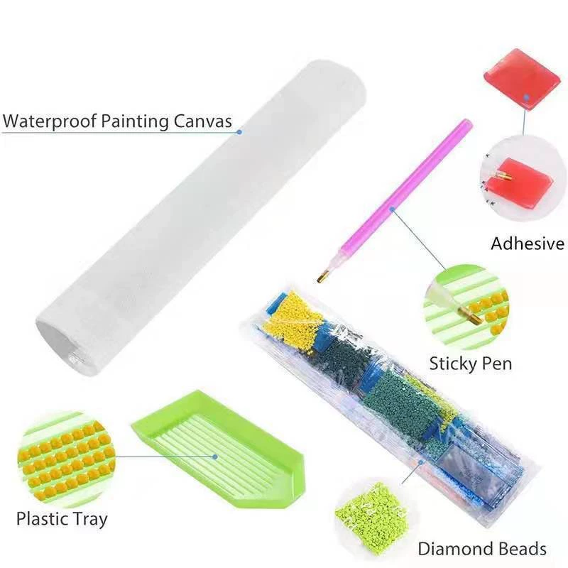 Amazon хітовая распродажа кросс-граница DIY полная алмазная мозаика пейзажный рисунок алмазная живопись оптом 30x40см