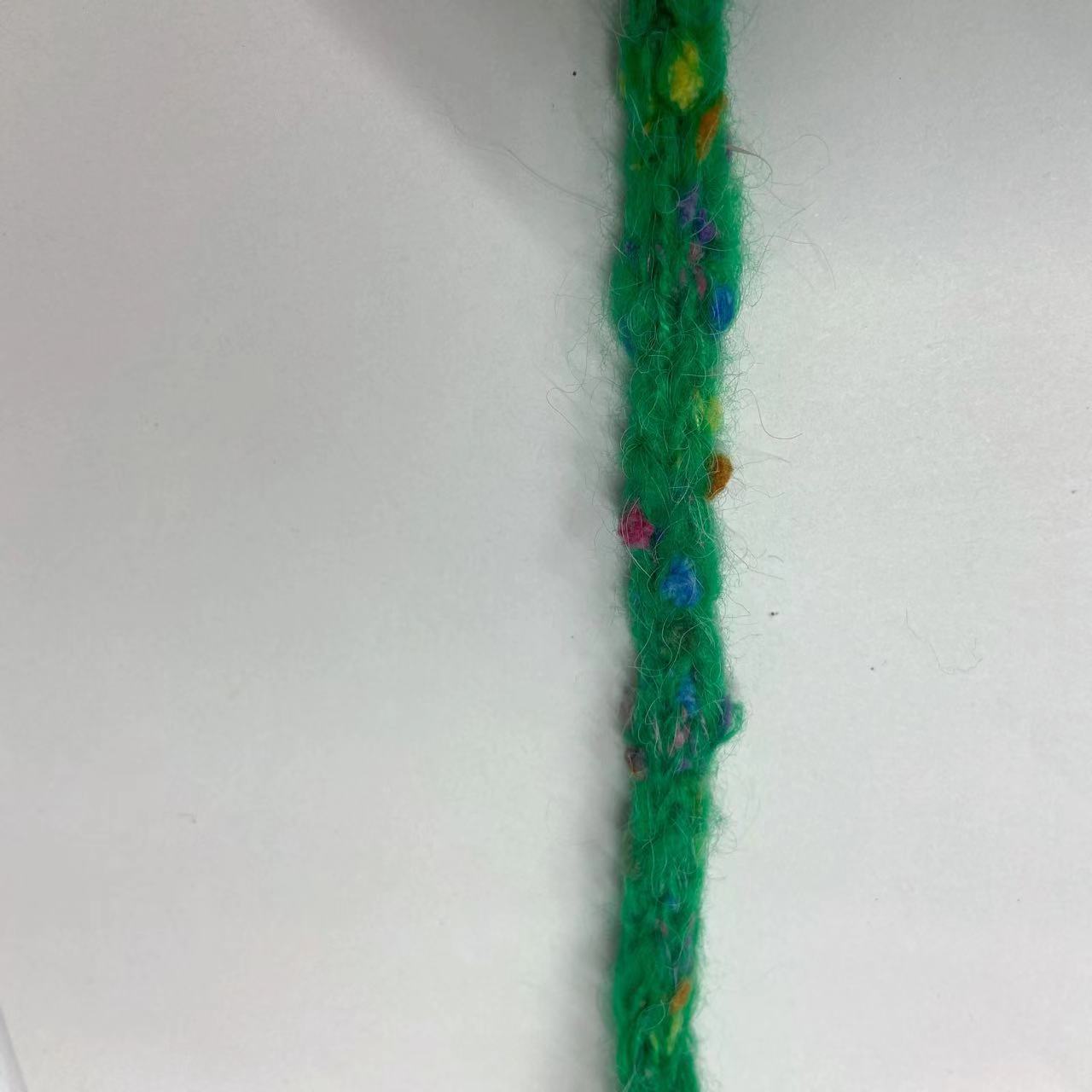 Otoño y invierno punto de onda de color entrelaces lana hueca cinta de tejido joyería pinzas de pelo accesorios de fragancia corda de sombrero