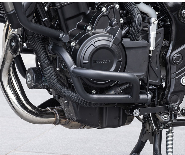 Suitable for Honda Nx500 Bumper Engine Upper and Lower Bars, Full Surround Protective Bar, Anti-Fall Bar Modification Accessories