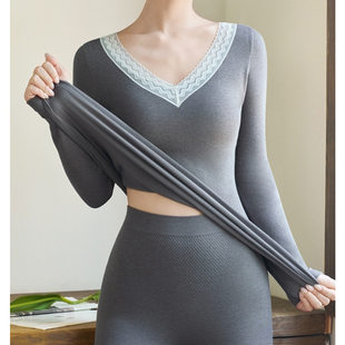 Base lace demi-season keep warm thermal underwear, winter trousers, slim fit