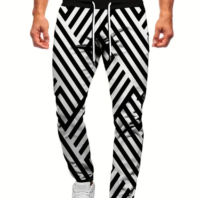 Spring and Autumn Men's Straight Thin Casual Pants, Loose Trendy Trousers, Height-Enhancing and Slimming Versatile Long Pants Men's Clothing 418-454