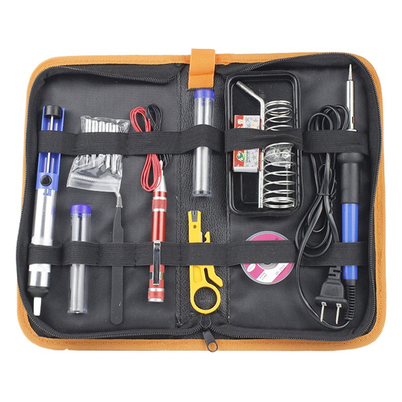 Traje de hierro de soldadura eléctrica transfronteriza combinación de kit de herramientas industriales domésticas estándar europeo pluma calefacción interna soldador eléctrico para estudiantes