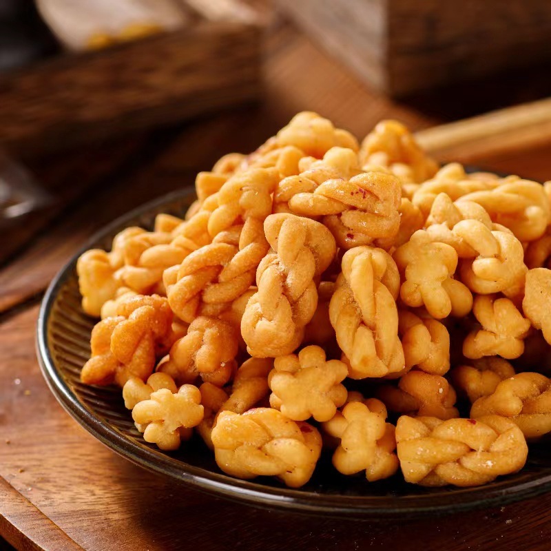 网红小麻花酥脆椒盐味零食品休闲纯手工独立小包装散装一整箱|undefined