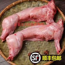 兔肉新鲜整只现杀沂蒙山鲜活冷冻白条兔子肉散养顺丰包邮批发商用