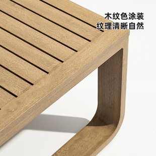 Outdoor Courtyard Sofa Combination Outdoor Aluminum Alloy Furniture Hotel Open-Air House Garden Leisure Sofa