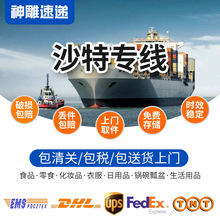 沙特专线快递派专线FBA空海派集装箱双清包税到门国际物流货代