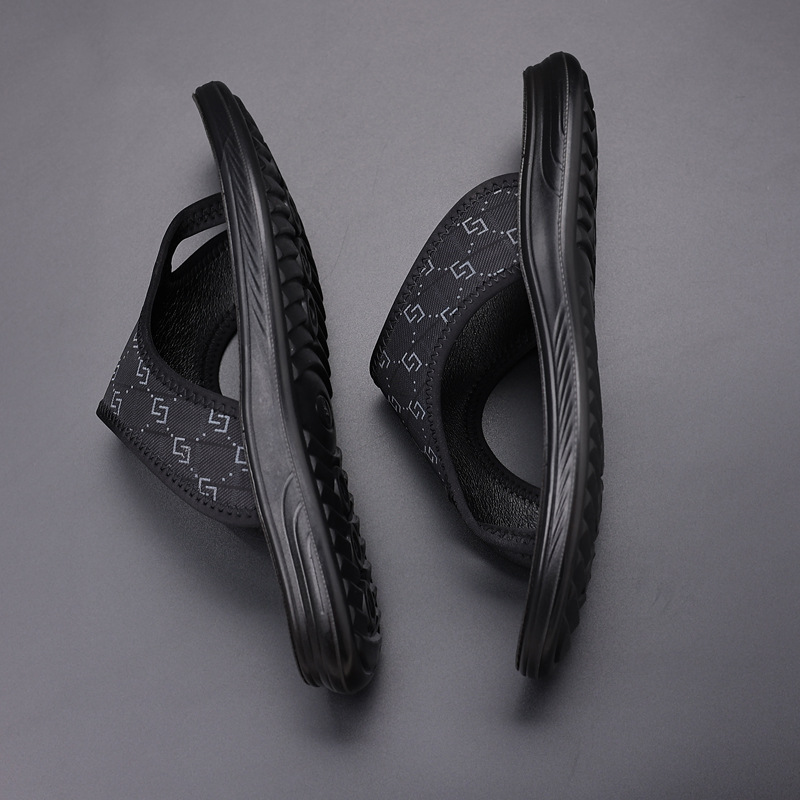 Infradito da uomo Suole massaggianti Scarpe estive alla moda Sandali Pantofole da uomo Casual Suola morbida da spiaggia_voghion.com