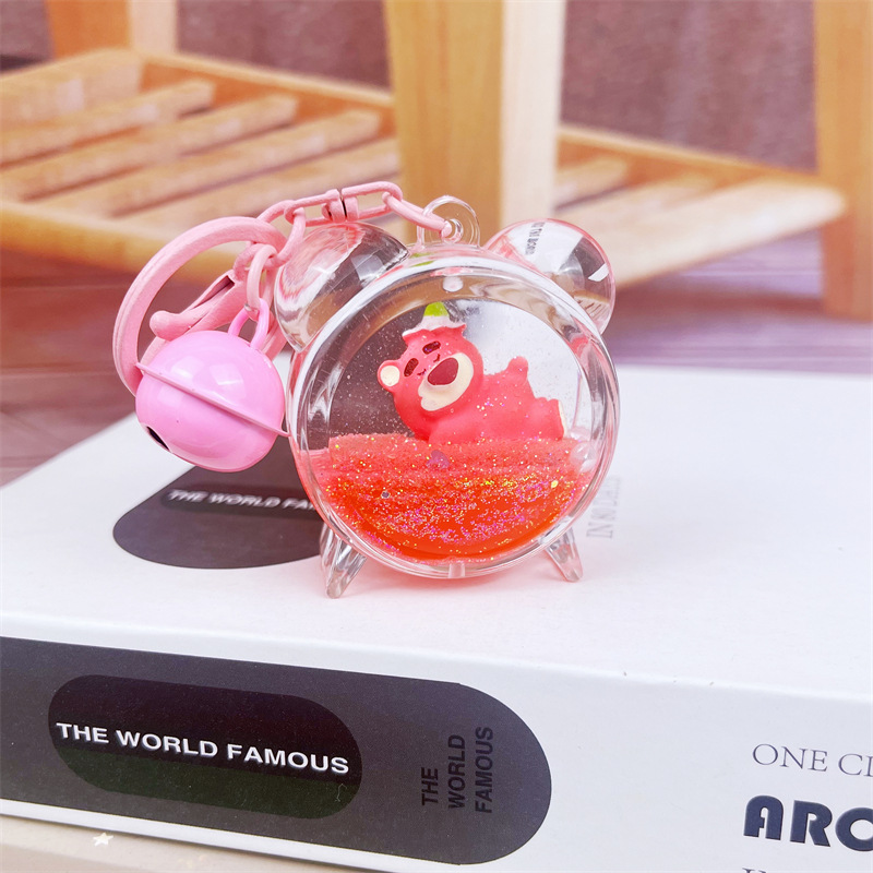 Reloj despertador Rosa Strawberry Bear