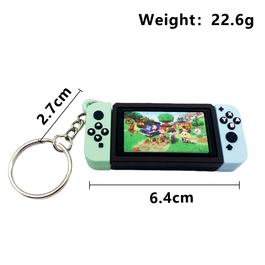 クロスボーダーミニゲームコントローラーキーホルダースイッチ PS5 PS4 ゲームペンダントギフトハンドルモデルチャーム