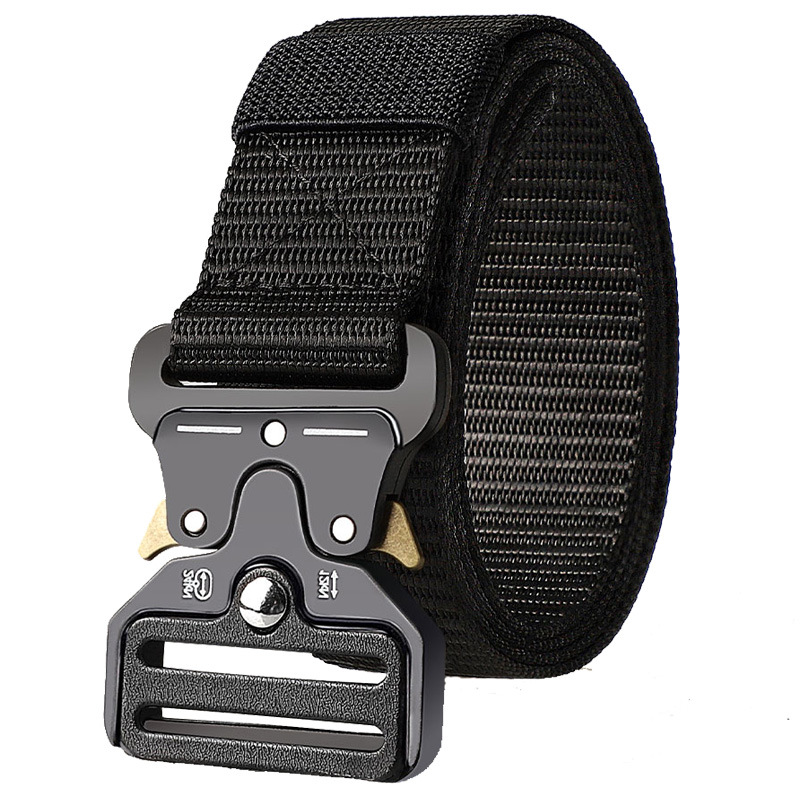 Cinturón táctico Cobra, cinturón de nailon, cinturón para hombre, cinturón de lona, cinturón para pantalón, cinturón extendido para hombre, cinturón versátil de moda para hombre