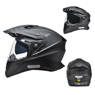 Dual-Lens Winter Off-Road Helmet, Helmet — Motorcycle Safety Supplies