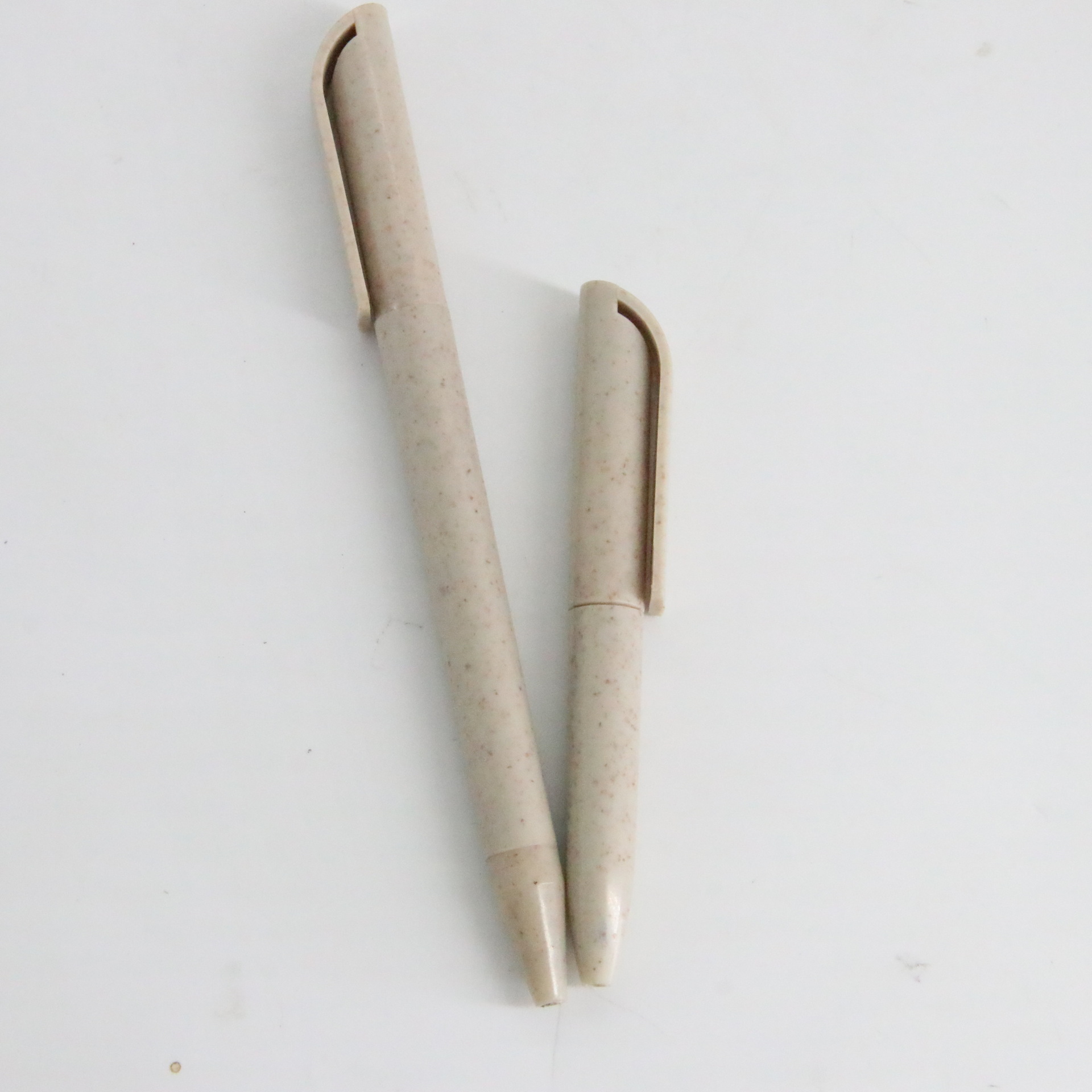 Rotary bolígrafo de plástico bala recarga suministros escolares de oficina fábrica al por mayor degradable bolígrafo publicidad