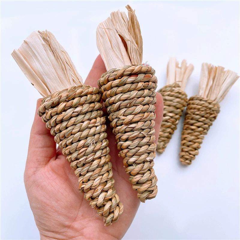 Молярная водяная трава Редька хомяк кролик Тоторо Коренная игрушка коренной редис попугай укус коренных зубов солома вязаная редька