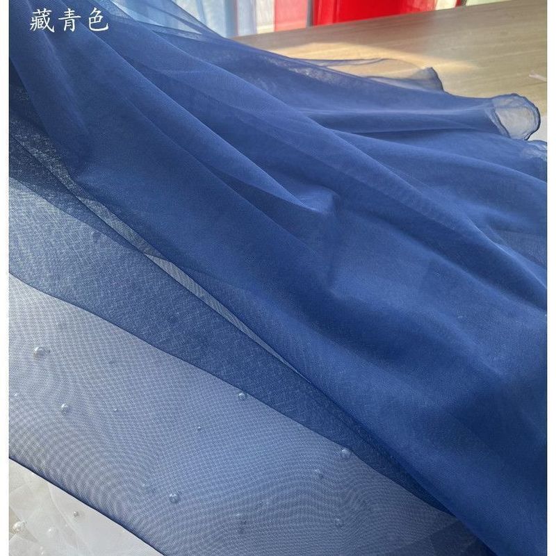 东方美学绿色古风雅静布置纱幔幼儿园环创纱布料汉服柔软装饰网纱|undefined