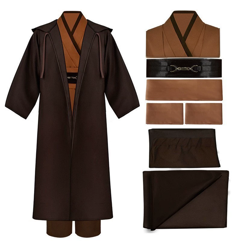 Anakin Cos Cos одежда Звёздные войны джедай одежда Звёздные войны косплей одежда Оби-Ван шоу