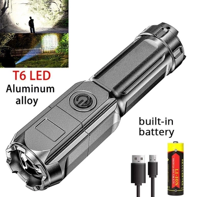 rechargeable, digital display flashlight, UV fənərlər - 824-flashlight