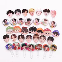 Стиль команды мужчин BTS вокруг Ким Тхэ-Тай Хенгта Guo Guo Min Qiqi точка 009