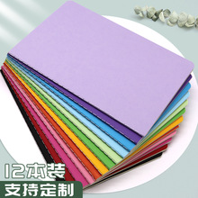 a5笔记本定制本软面抄彩色车线本学生作业记事本子diy封面可印log